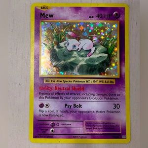 Pokémon cards Mew